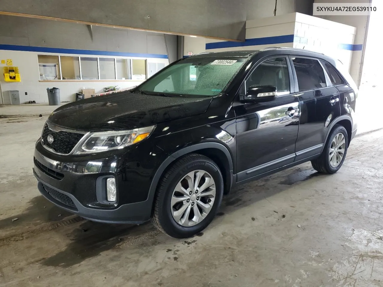 2014 Kia Sorento Ex VIN: 5XYKU4A72EG539110 Lot: 73002544