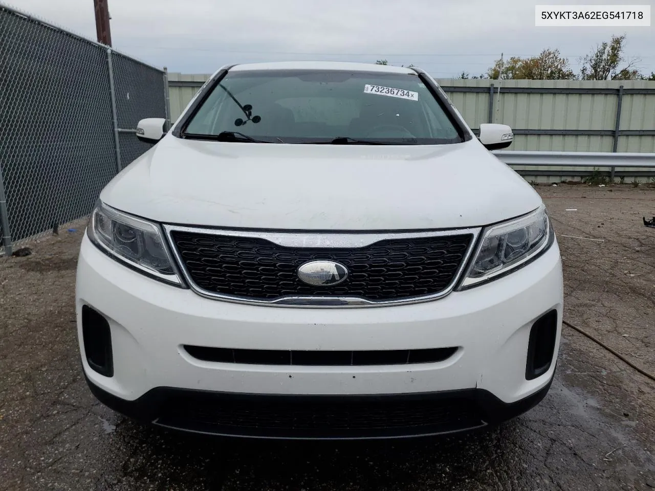 2014 Kia Sorento Lx VIN: 5XYKT3A62EG541718 Lot: 73236734