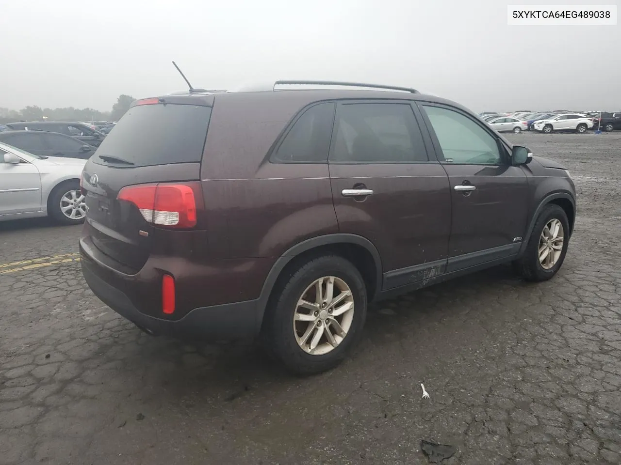 5XYKTCA64EG489038 2014 Kia Sorento Lx