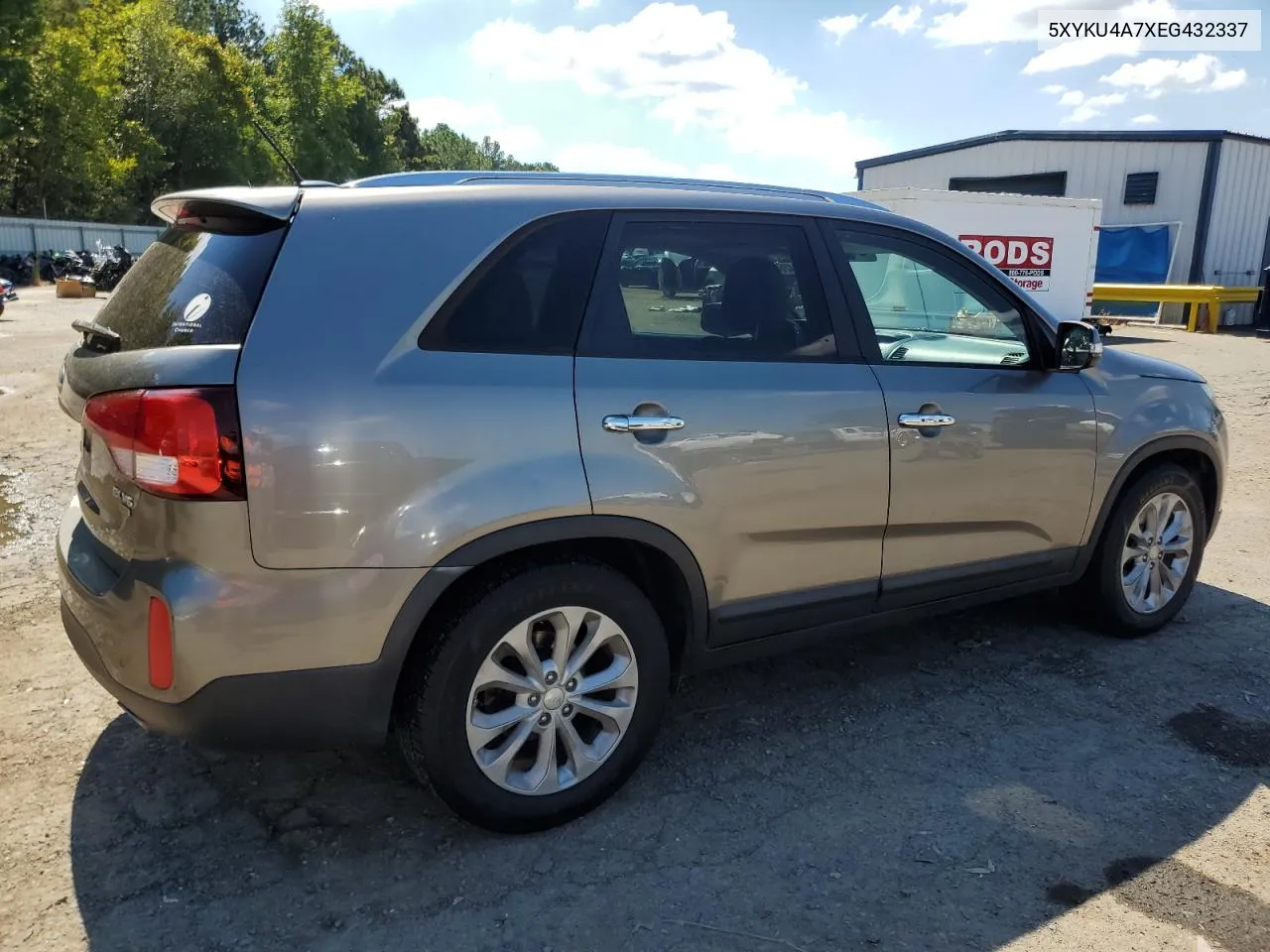 2014 Kia Sorento Ex VIN: 5XYKU4A7XEG432337 Lot: 73426574