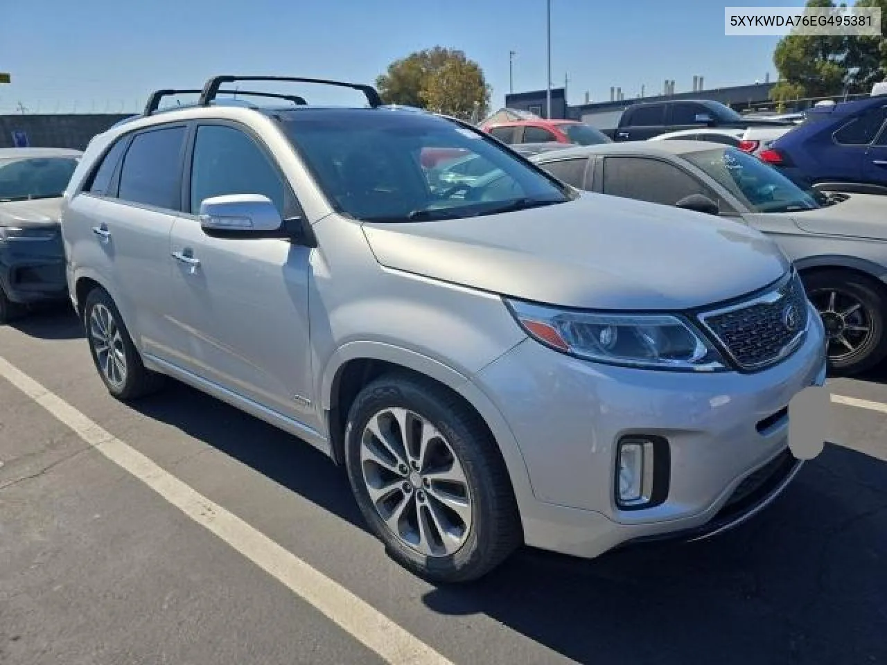 2014 Kia Sorento Sx VIN: 5XYKWDA76EG495381 Lot: 73615044