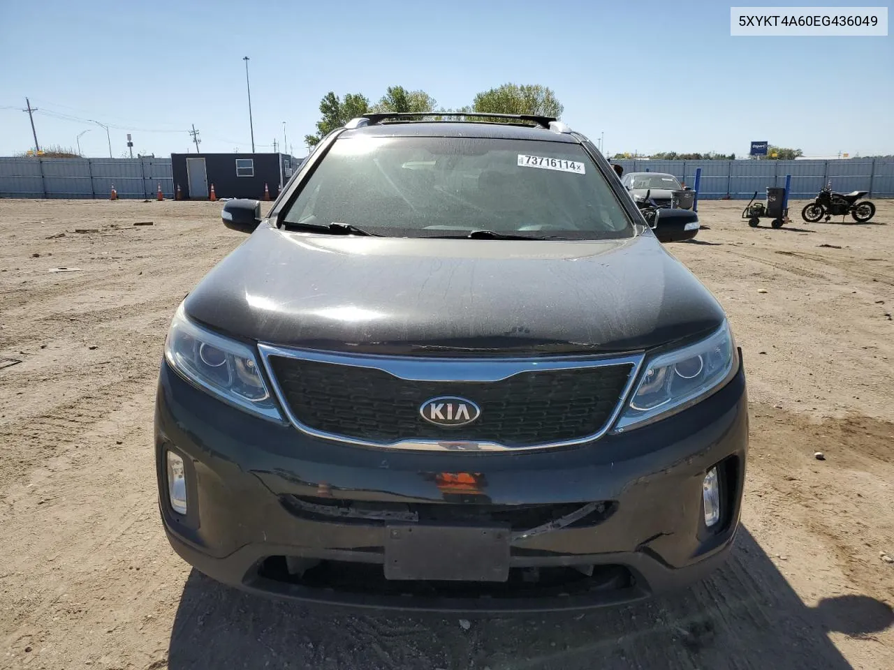 2014 Kia Sorento Lx VIN: 5XYKT4A60EG436049 Lot: 73716114