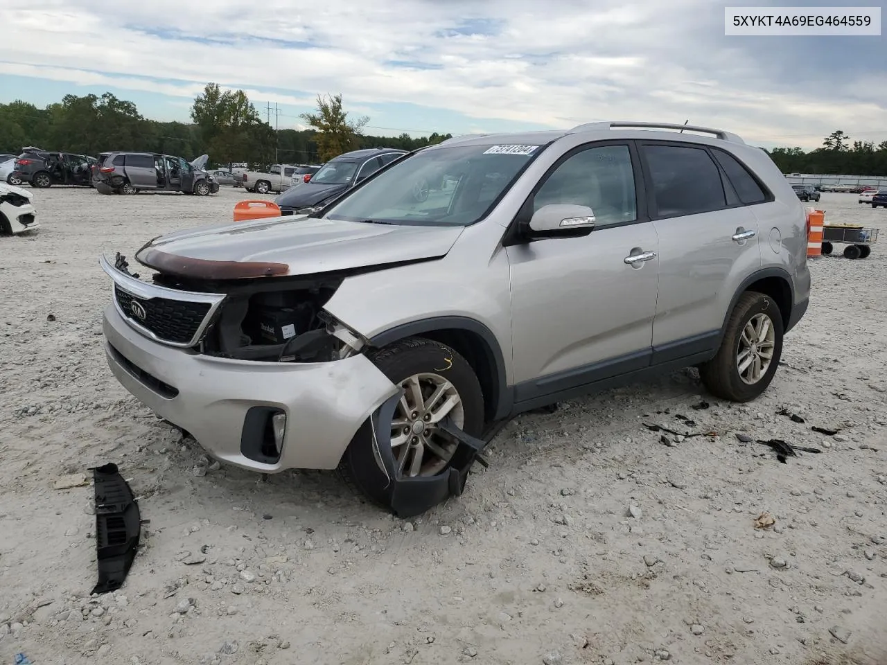 2014 Kia Sorento Lx VIN: 5XYKT4A69EG464559 Lot: 73741204