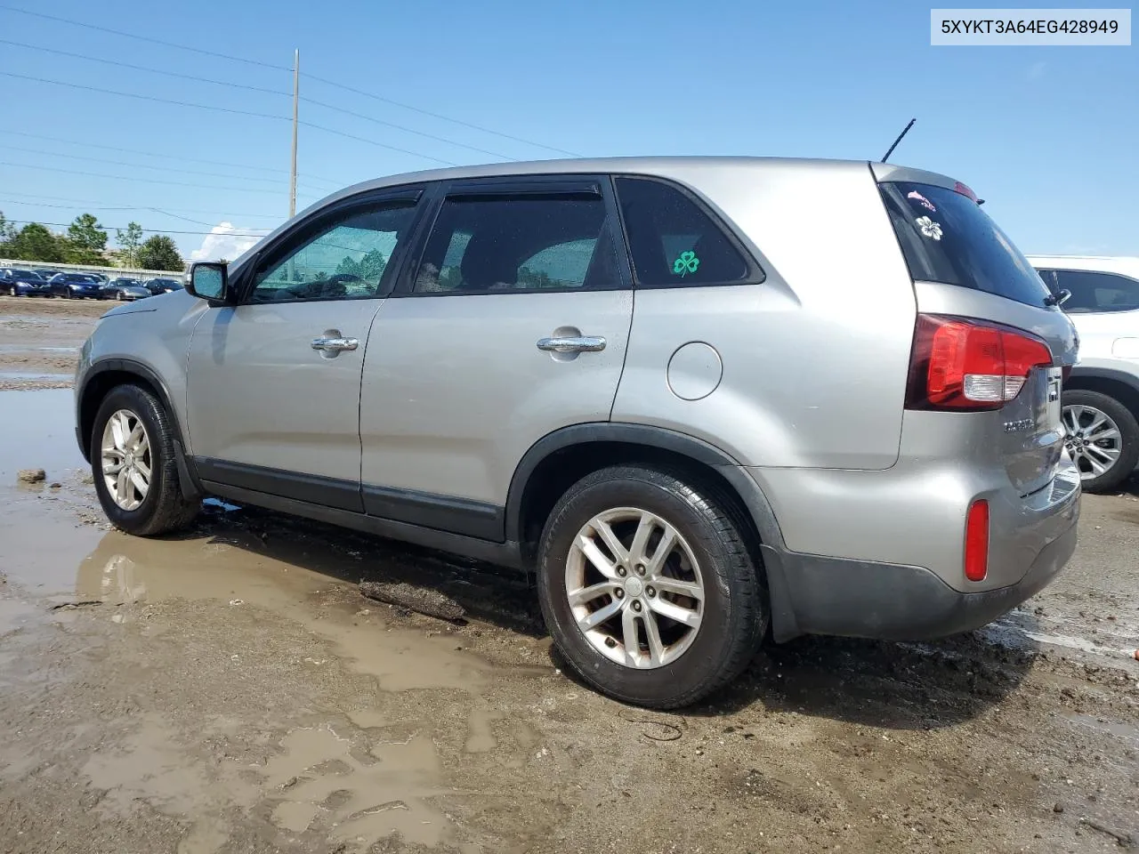 5XYKT3A64EG428949 2014 Kia Sorento Lx