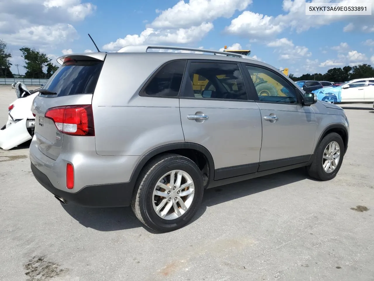 5XYKT3A69EG533891 2014 Kia Sorento Lx