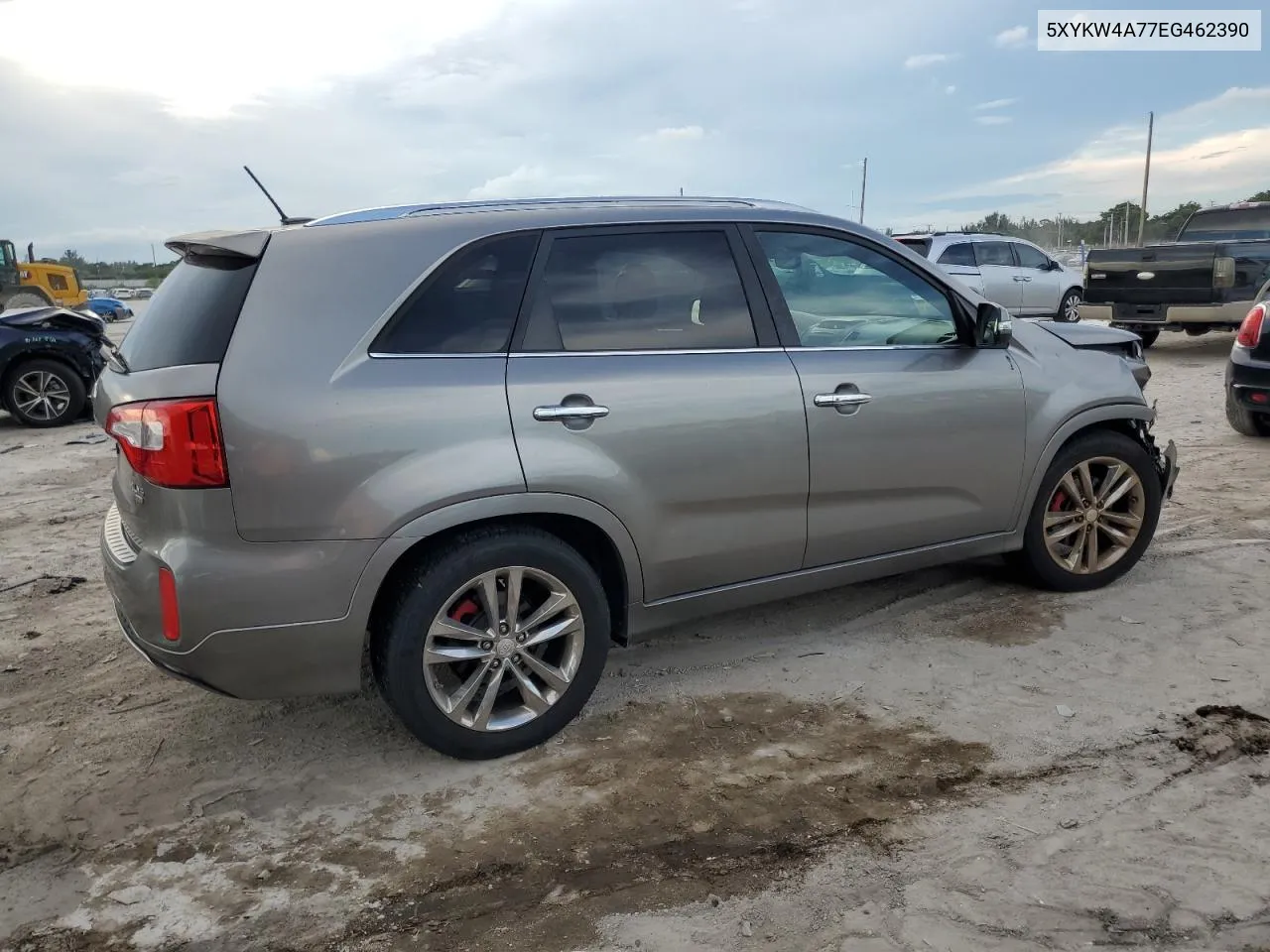 5XYKW4A77EG462390 2014 Kia Sorento Sx