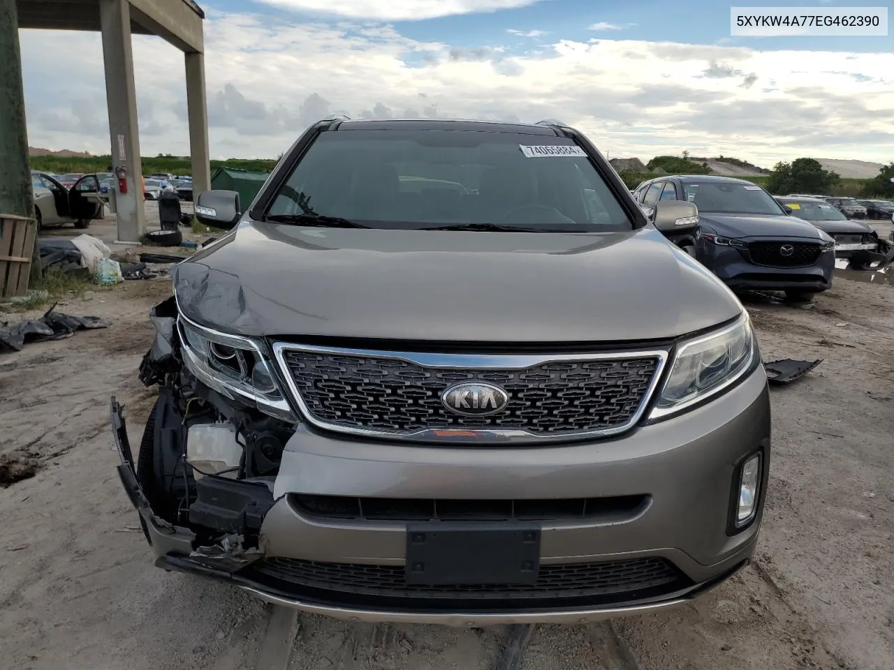 2014 Kia Sorento Sx VIN: 5XYKW4A77EG462390 Lot: 74065884