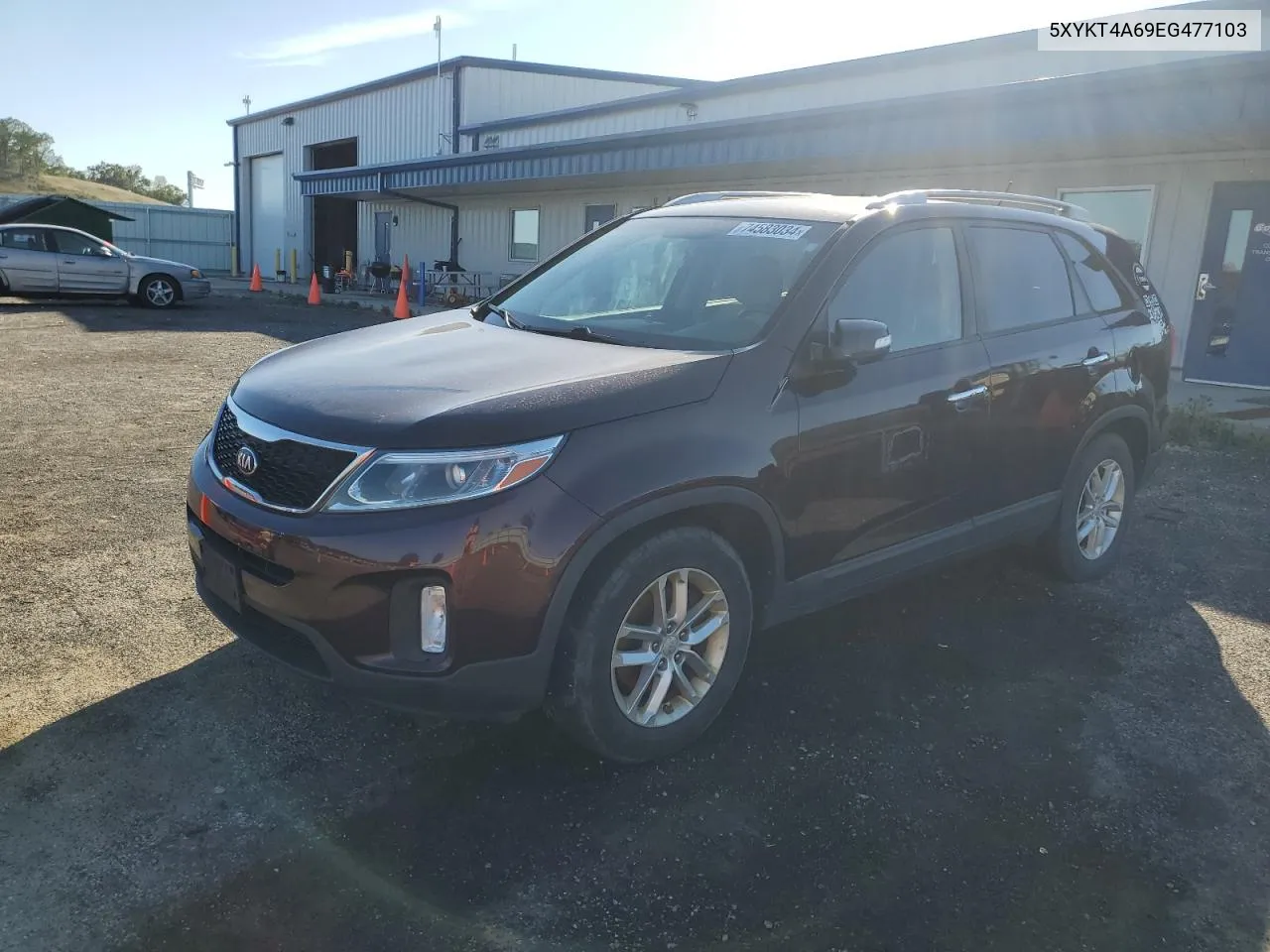 2014 Kia Sorento Lx VIN: 5XYKT4A69EG477103 Lot: 74583034