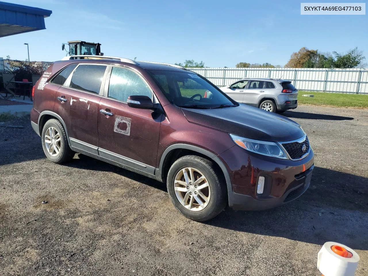 5XYKT4A69EG477103 2014 Kia Sorento Lx