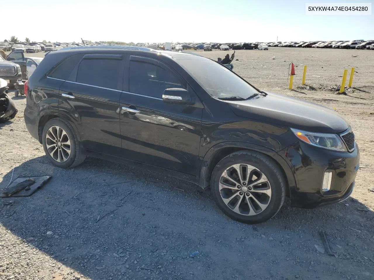 2014 Kia Sorento Sx VIN: 5XYKW4A74EG454280 Lot: 74964924