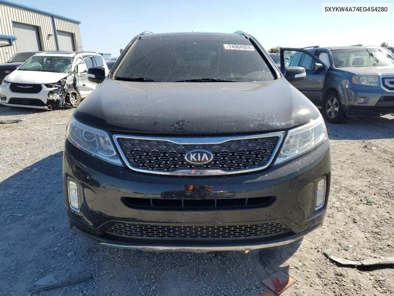 2014 Kia Sorento Sx VIN: 5XYKW4A74EG454280 Lot: 74964924