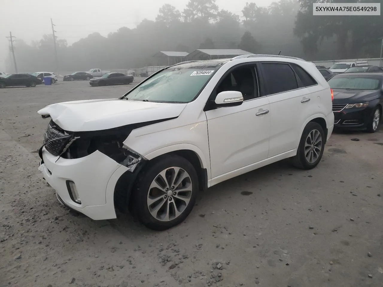 2014 Kia Sorento Sx VIN: 5XYKW4A75EG549298 Lot: 76394644