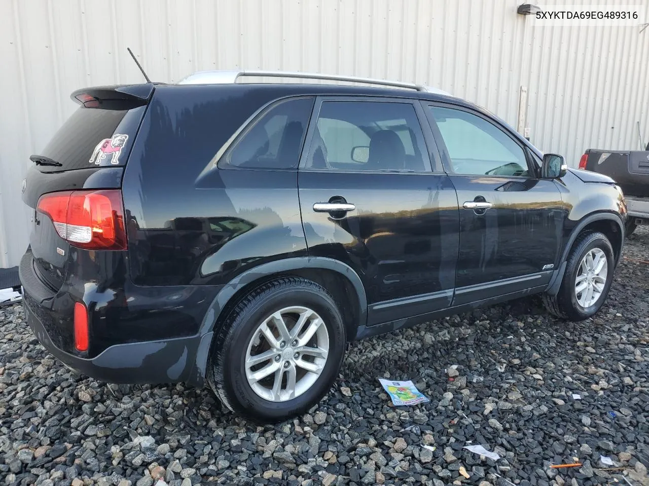 2014 Kia Sorento Lx VIN: 5XYKTDA69EG489316 Lot: 76733074