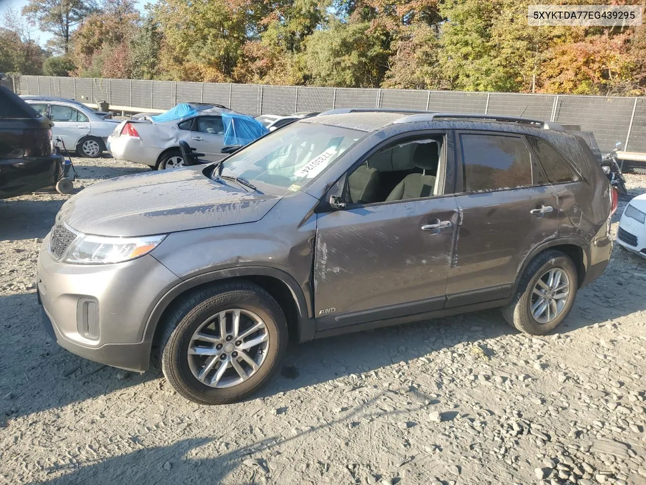 2014 Kia Sorento Lx VIN: 5XYKTDA77EG439295 Lot: 77330724