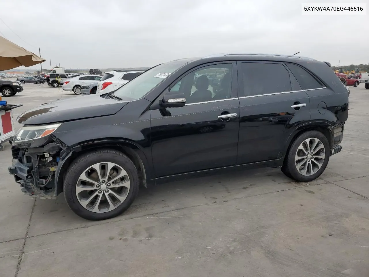 2014 Kia Sorento Sx VIN: 5XYKW4A70EG446516 Lot: 78371474