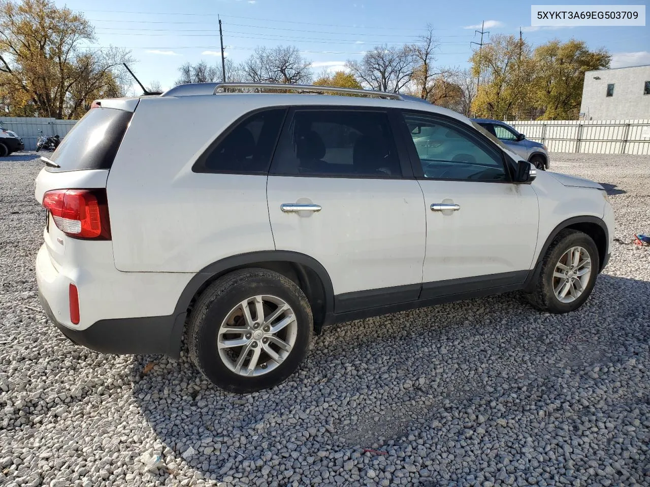 2014 Kia Sorento Lx VIN: 5XYKT3A69EG503709 Lot: 78384374