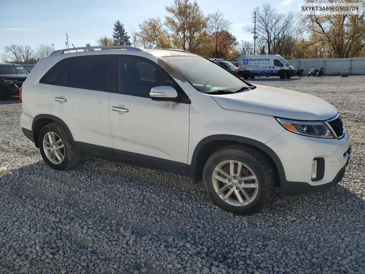 5XYKT3A69EG503709 2014 Kia Sorento Lx