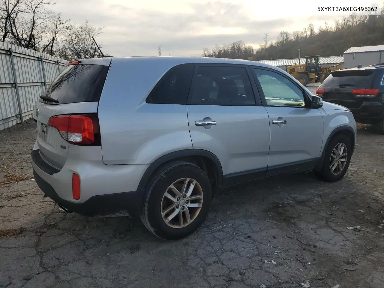 5XYKT3A6XEG495362 2014 Kia Sorento Lx