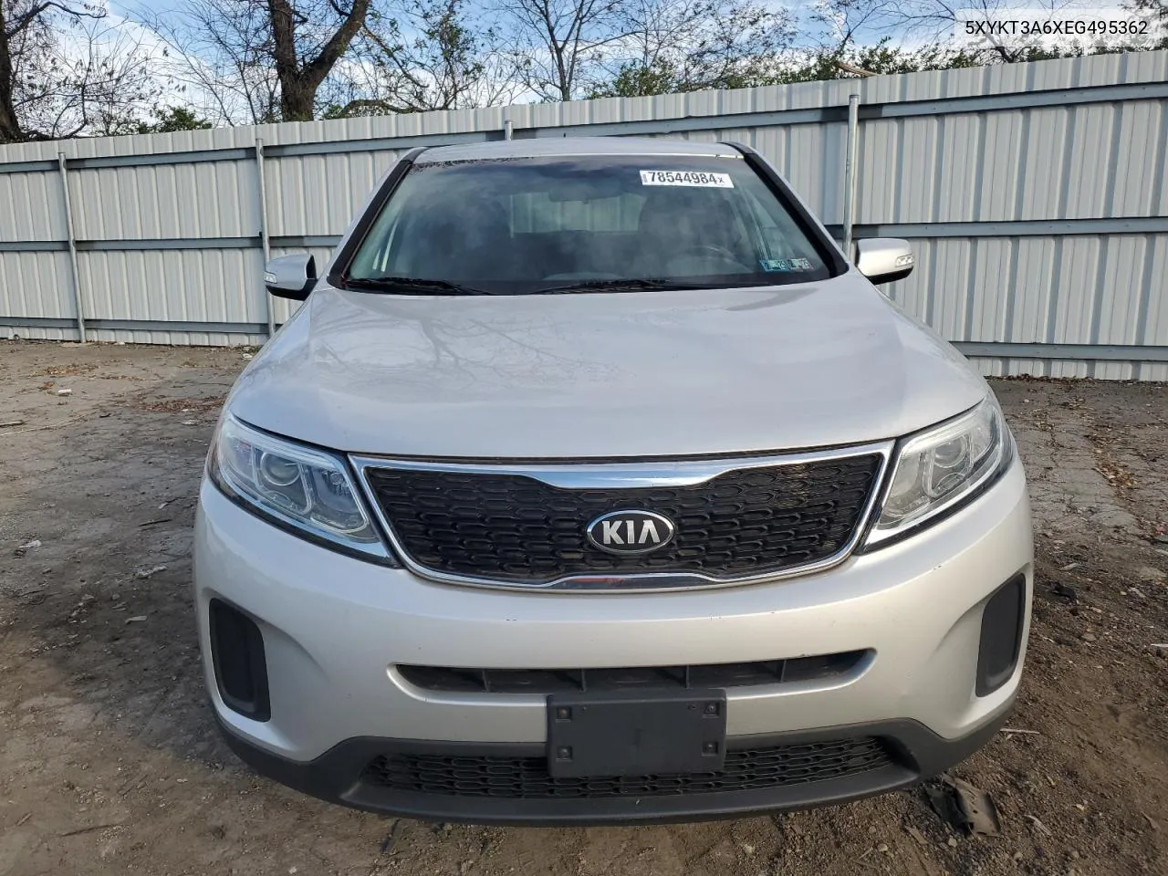 5XYKT3A6XEG495362 2014 Kia Sorento Lx