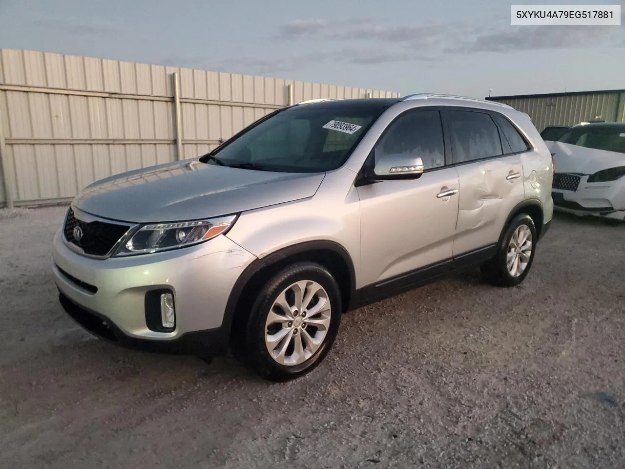 2014 Kia Sorento Ex VIN: 5XYKU4A79EG517881 Lot: 79093964