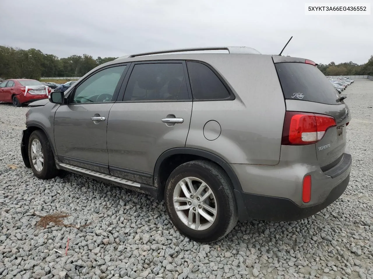 2014 Kia Sorento Lx VIN: 5XYKT3A66EG436552 Lot: 79208484