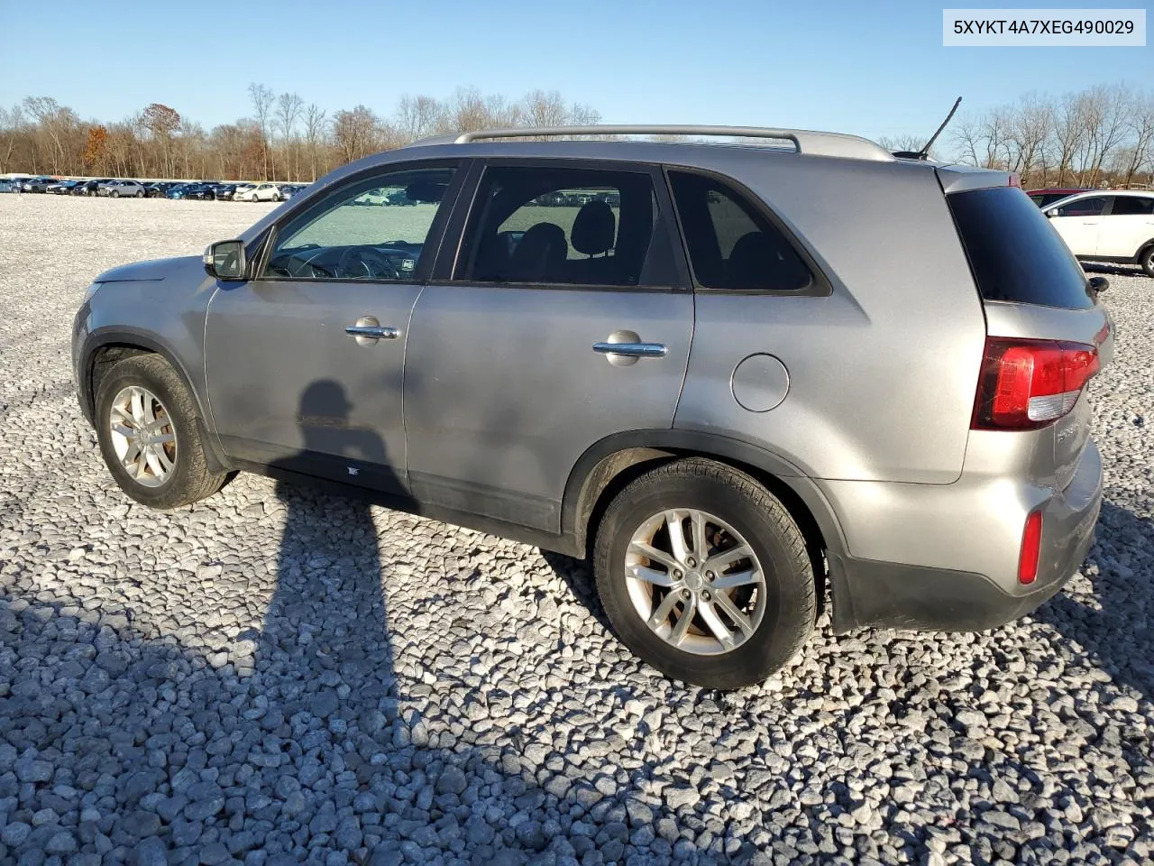 2014 Kia Sorento Lx VIN: 5XYKT4A7XEG490029 Lot: 80103404