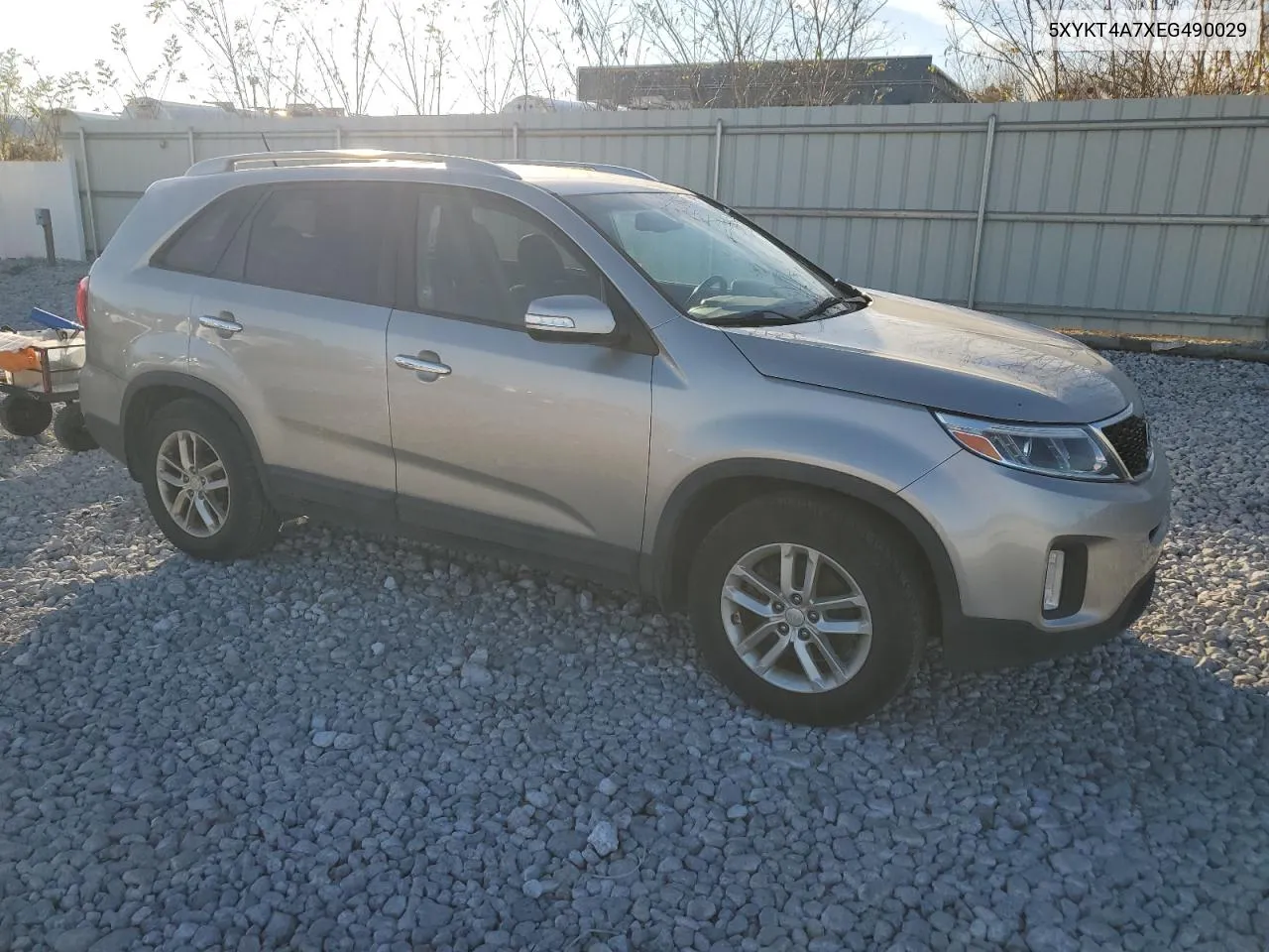 2014 Kia Sorento Lx VIN: 5XYKT4A7XEG490029 Lot: 80103404