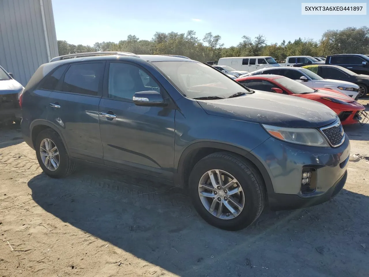 2014 Kia Sorento Lx VIN: 5XYKT3A6XEG441897 Lot: 81151964