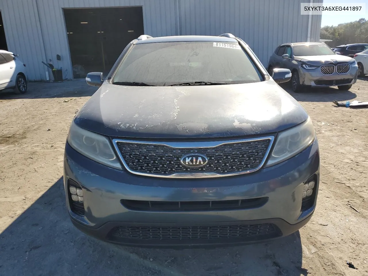 2014 Kia Sorento Lx VIN: 5XYKT3A6XEG441897 Lot: 81151964