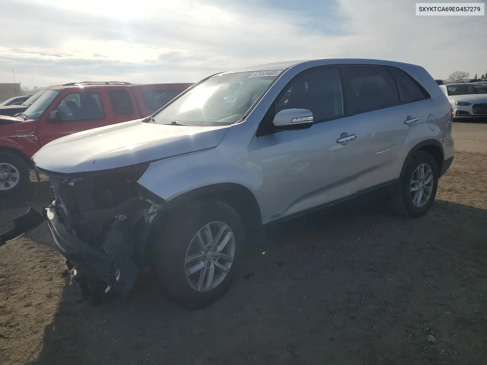 5XYKTCA69EG457279 2014 Kia Sorento Lx