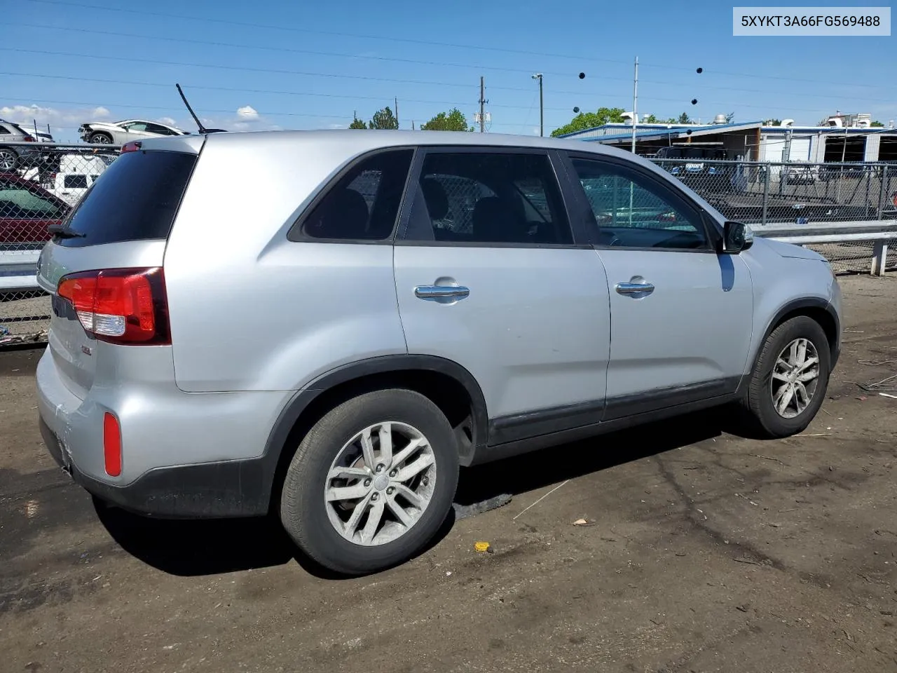 5XYKT3A66FG569488 2015 Kia Sorento Lx