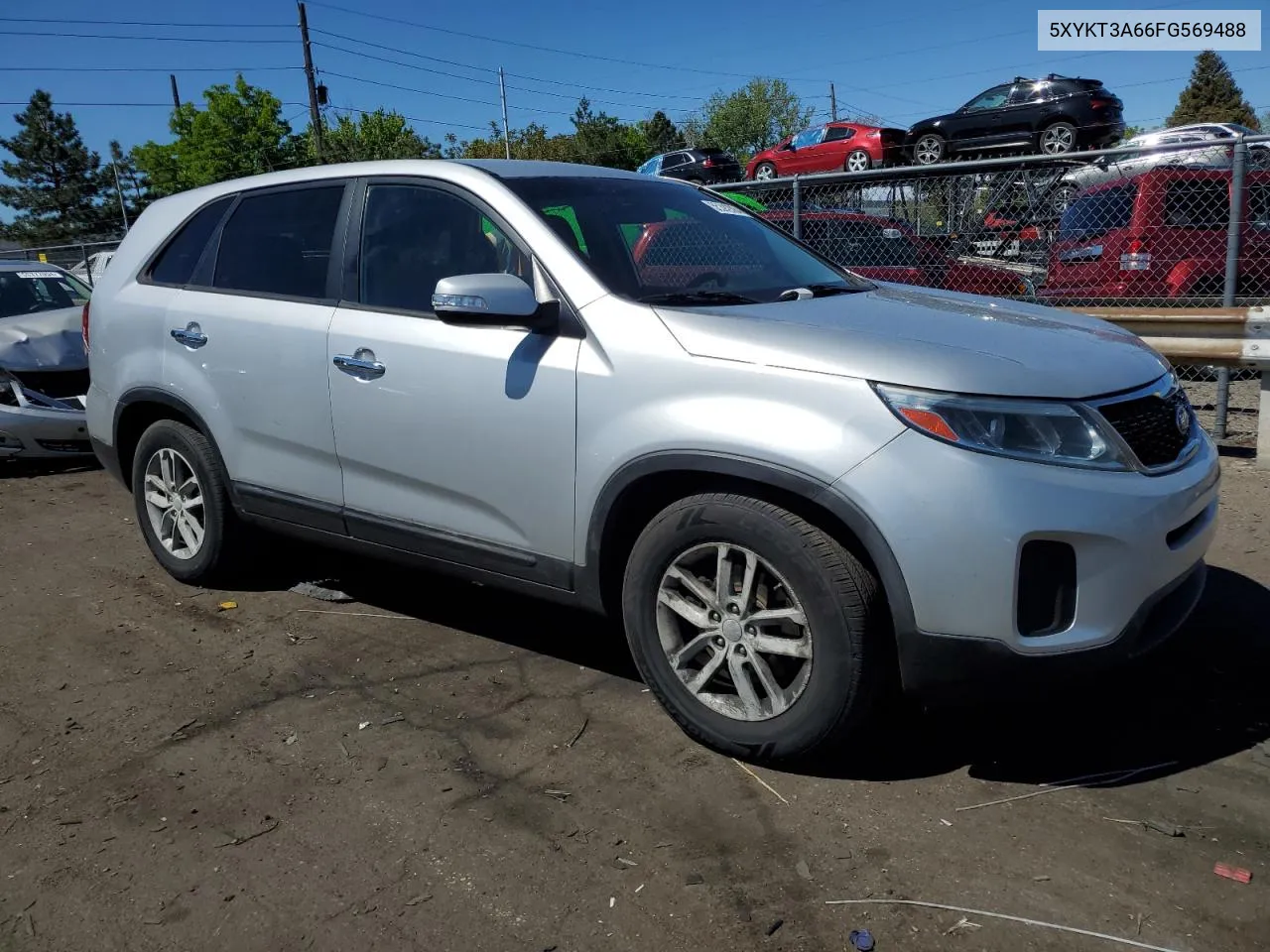 5XYKT3A66FG569488 2015 Kia Sorento Lx