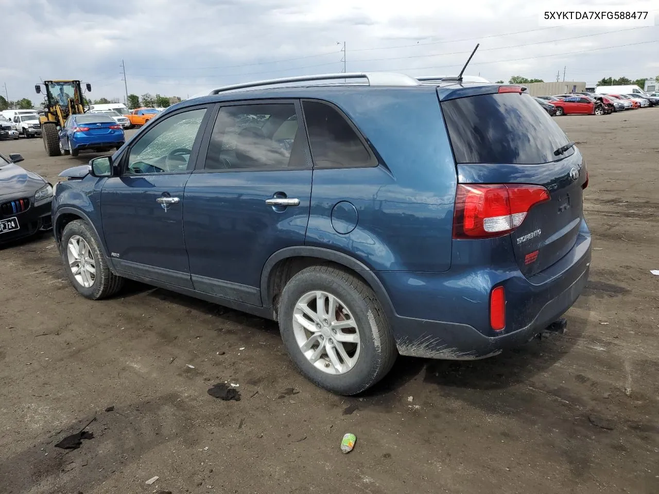 5XYKTDA7XFG588477 2015 Kia Sorento Lx