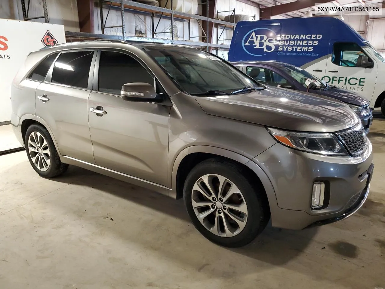 2015 Kia Sorento Sx VIN: 5XYKW4A78FG561155 Lot: 56313204