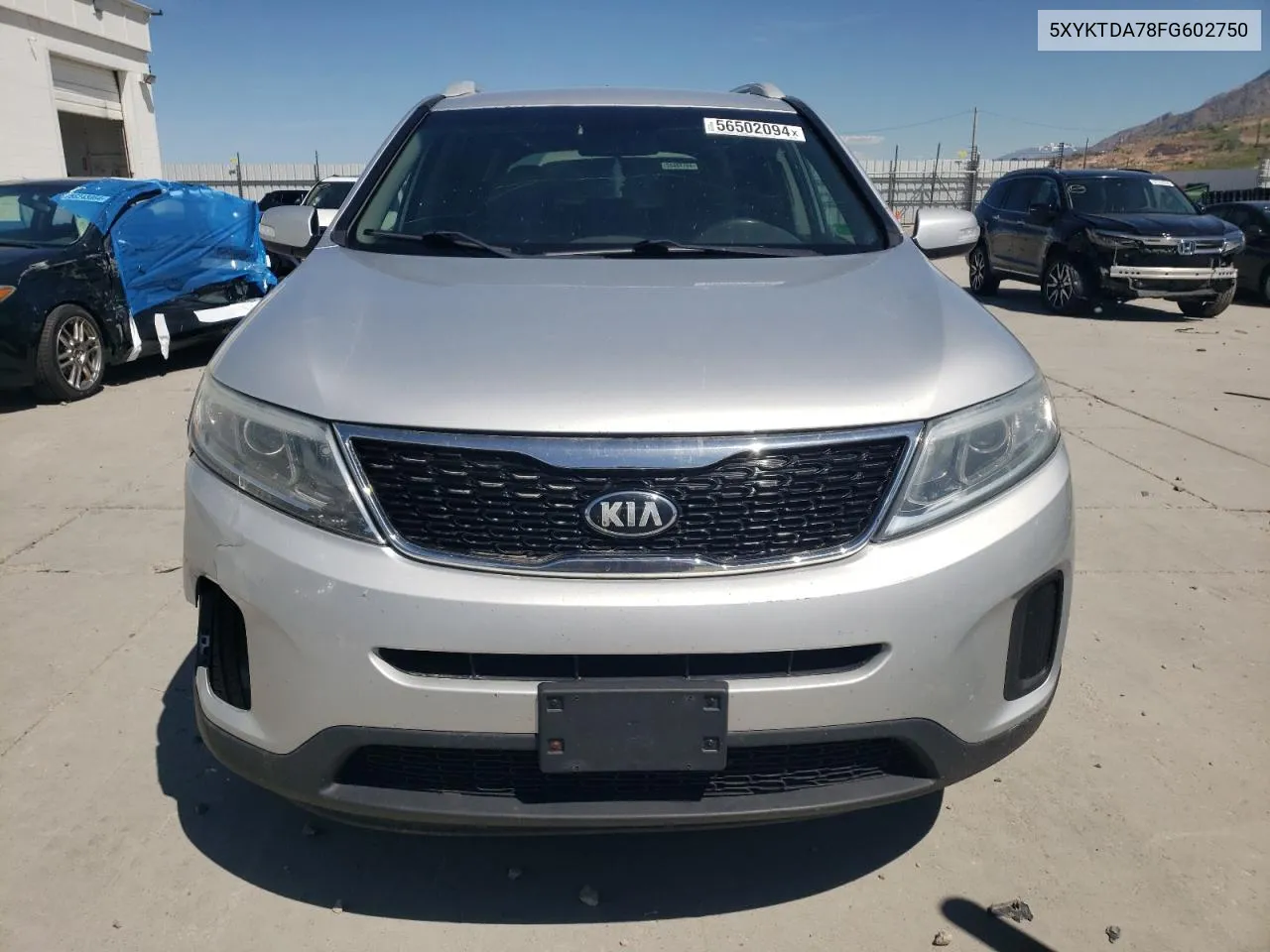 5XYKTDA78FG602750 2015 Kia Sorento Lx