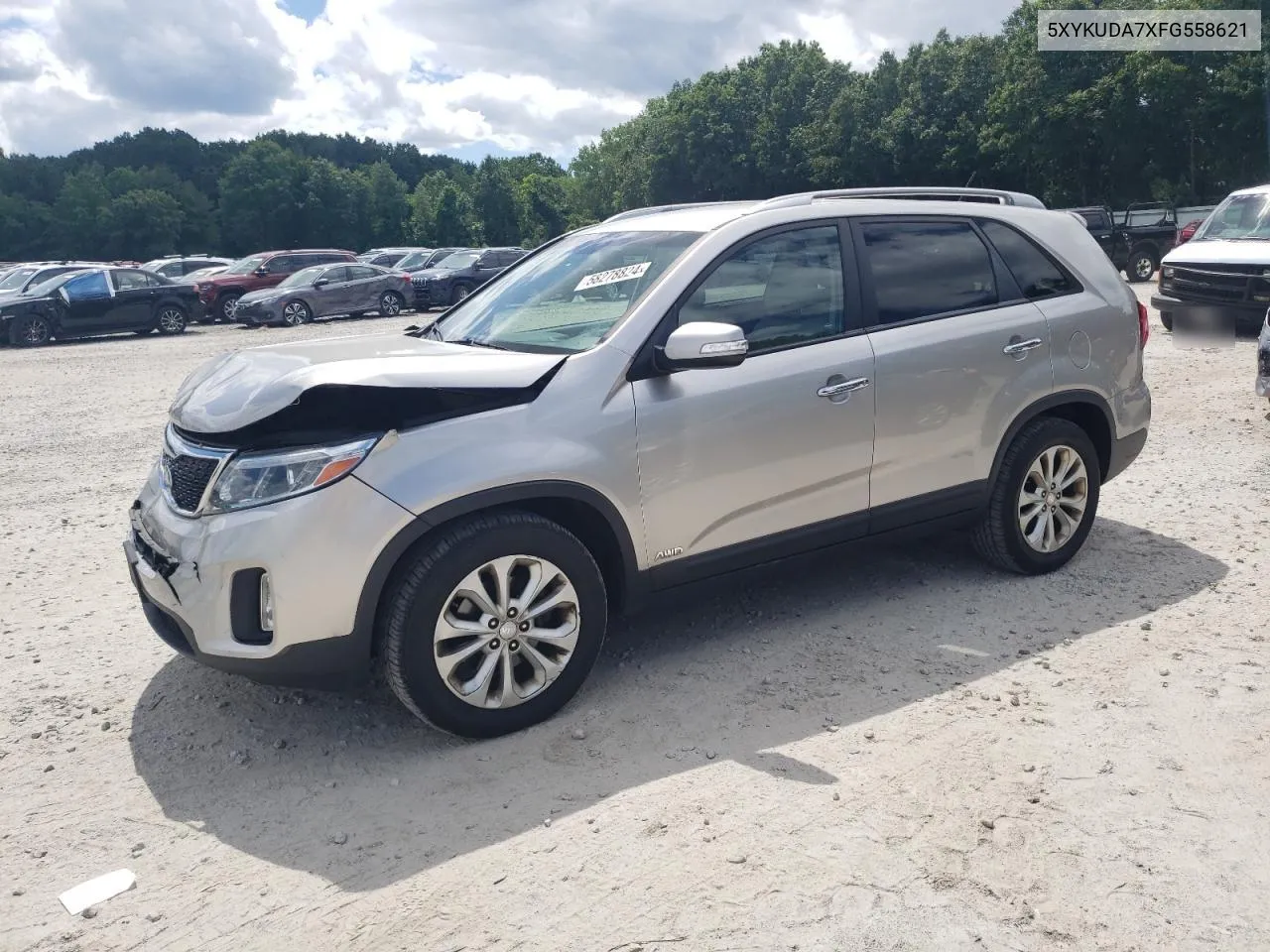 2015 Kia Sorento Ex VIN: 5XYKUDA7XFG558621 Lot: 58278824