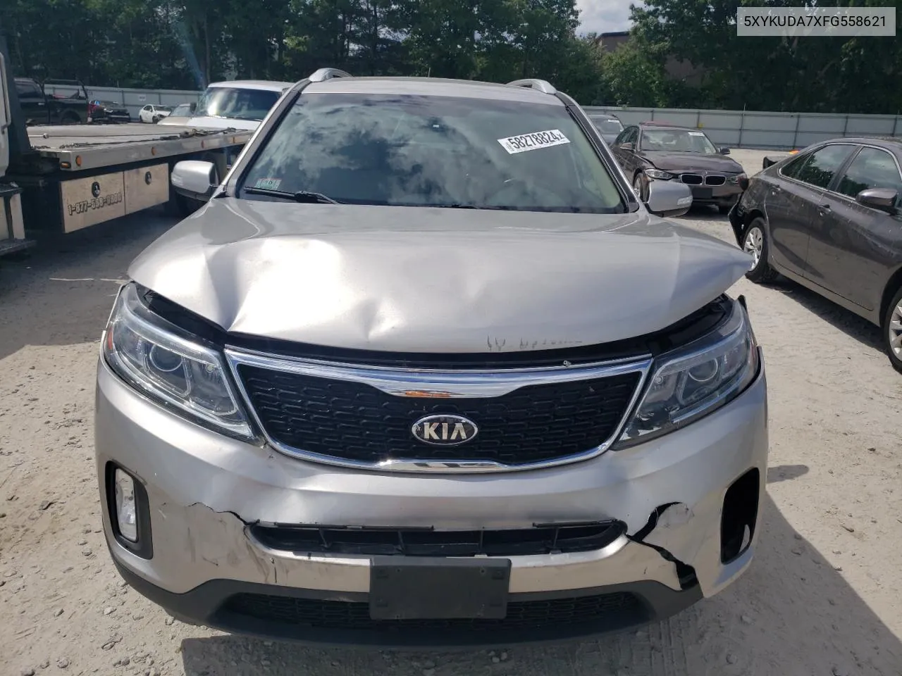 2015 Kia Sorento Ex VIN: 5XYKUDA7XFG558621 Lot: 58278824