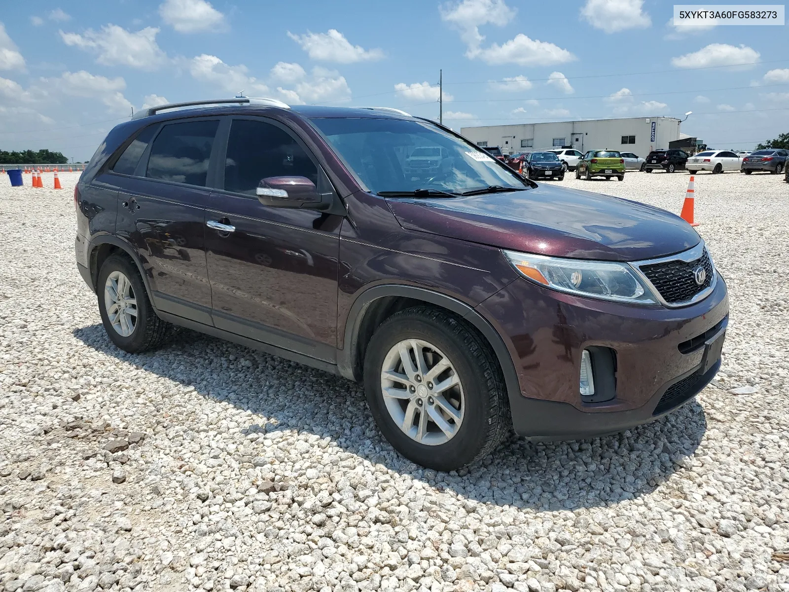 5XYKT3A60FG583273 2015 Kia Sorento Lx