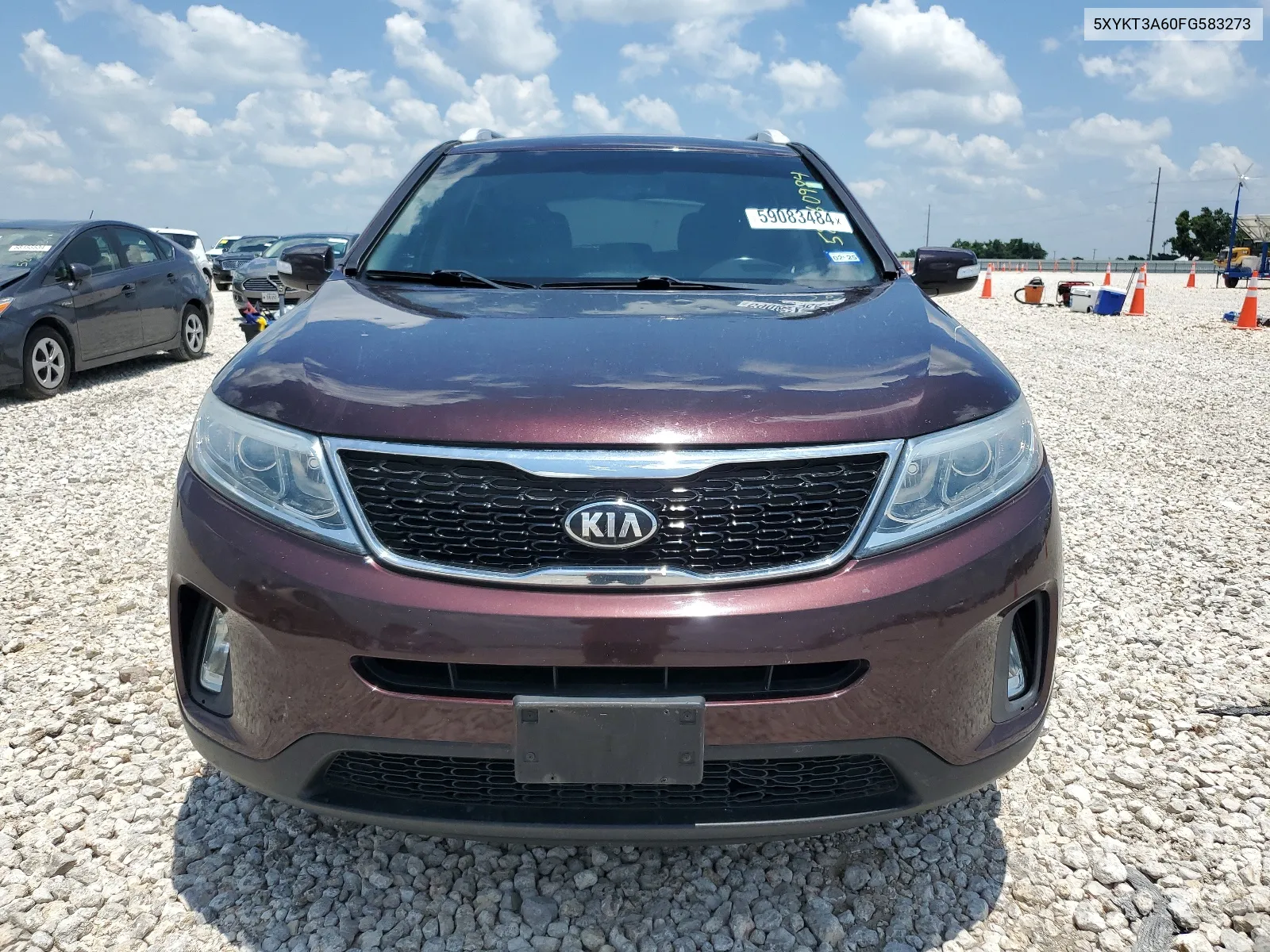 5XYKT3A60FG583273 2015 Kia Sorento Lx