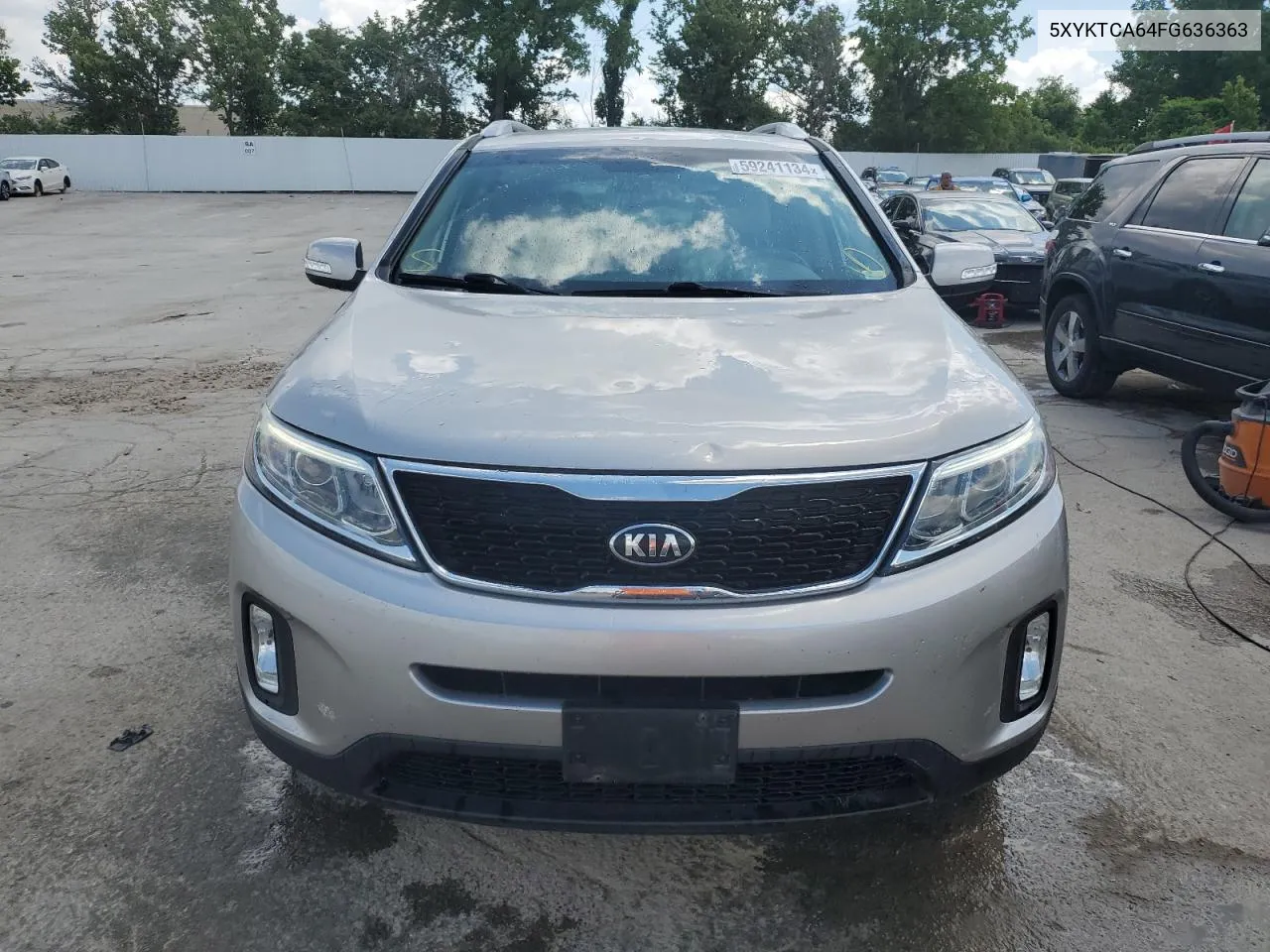 5XYKTCA64FG636363 2015 Kia Sorento Lx