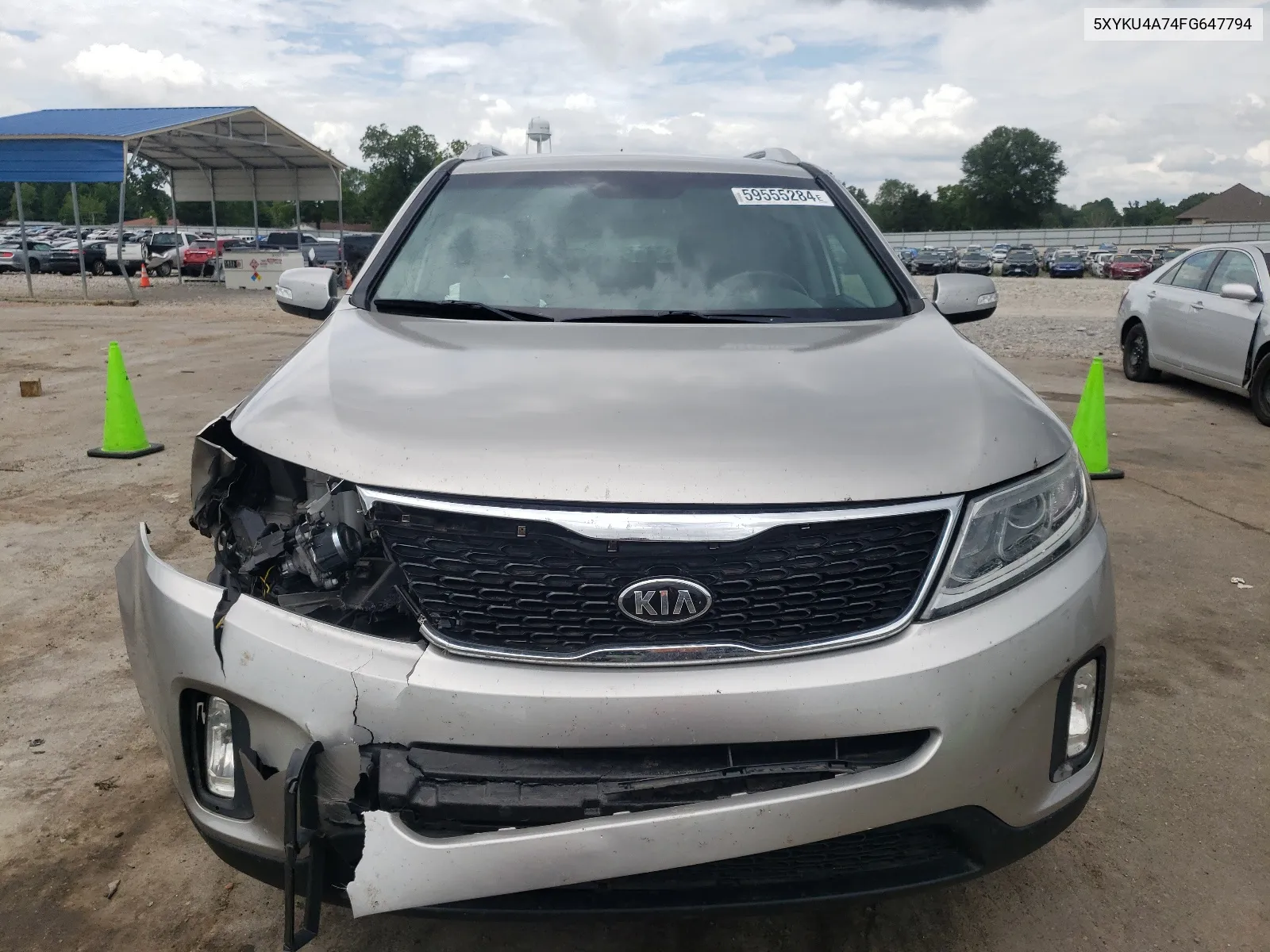 5XYKU4A74FG647794 2015 Kia Sorento Ex