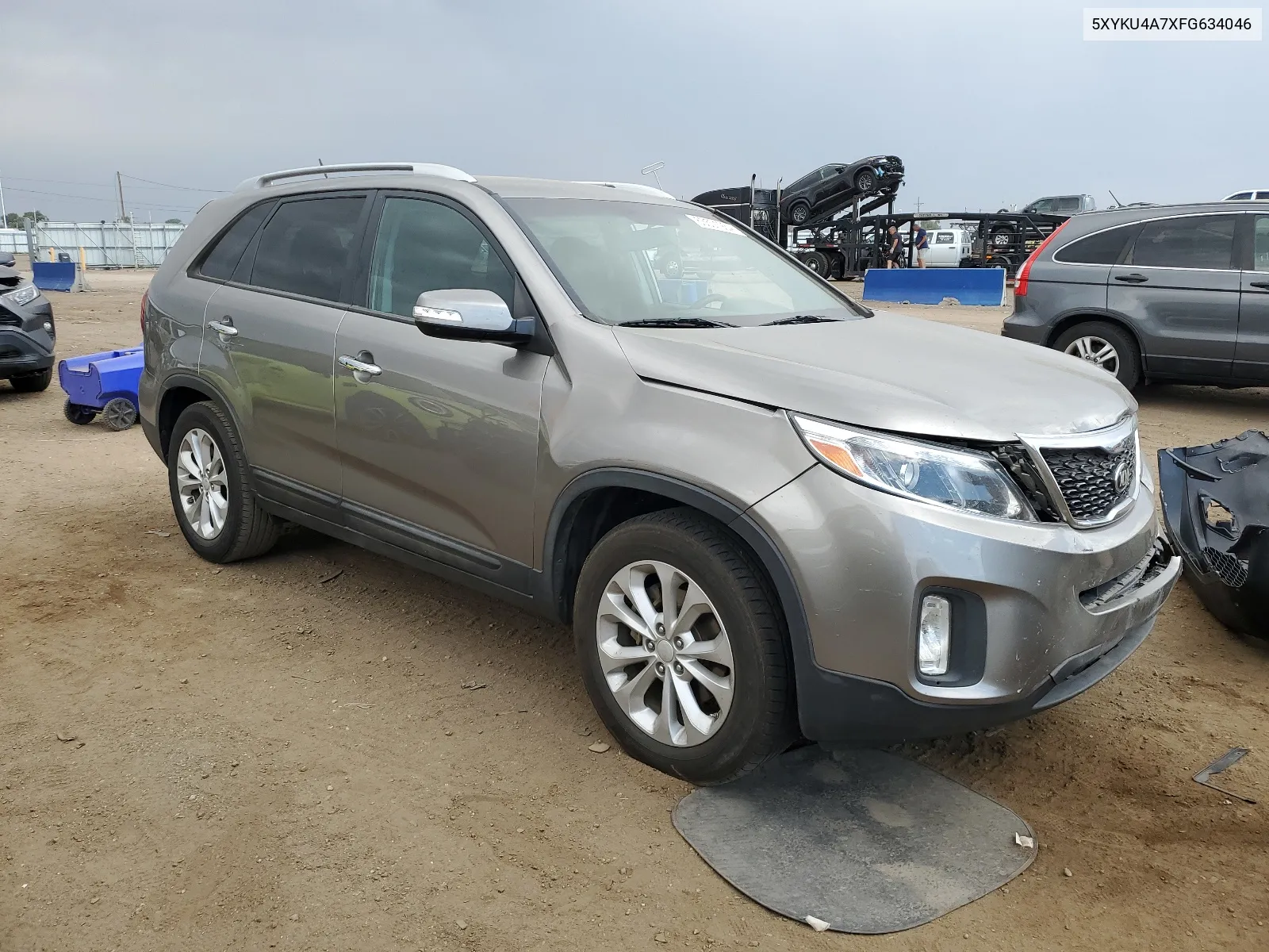 5XYKU4A7XFG634046 2015 Kia Sorento Ex