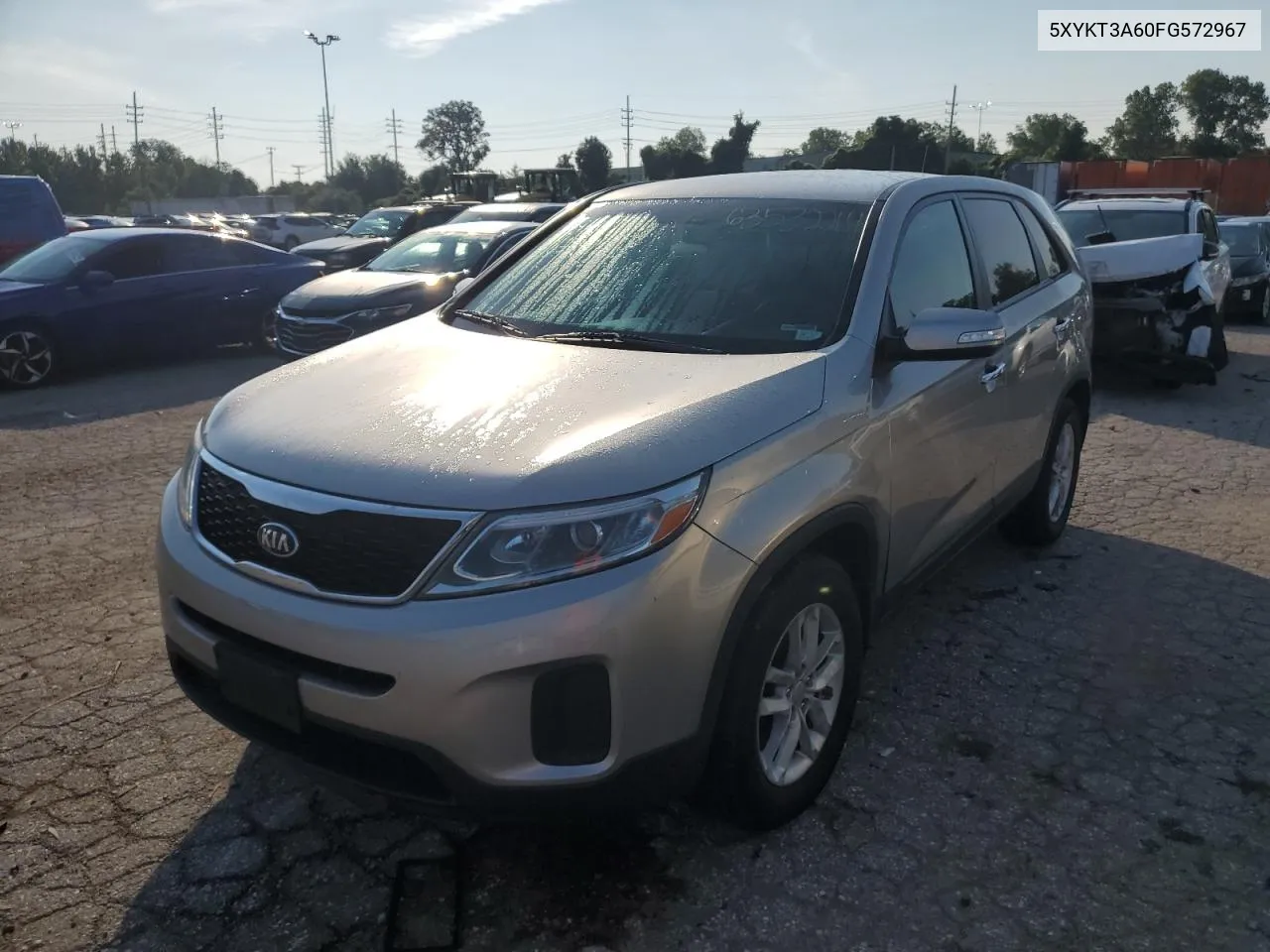 5XYKT3A60FG572967 2015 Kia Sorento Lx