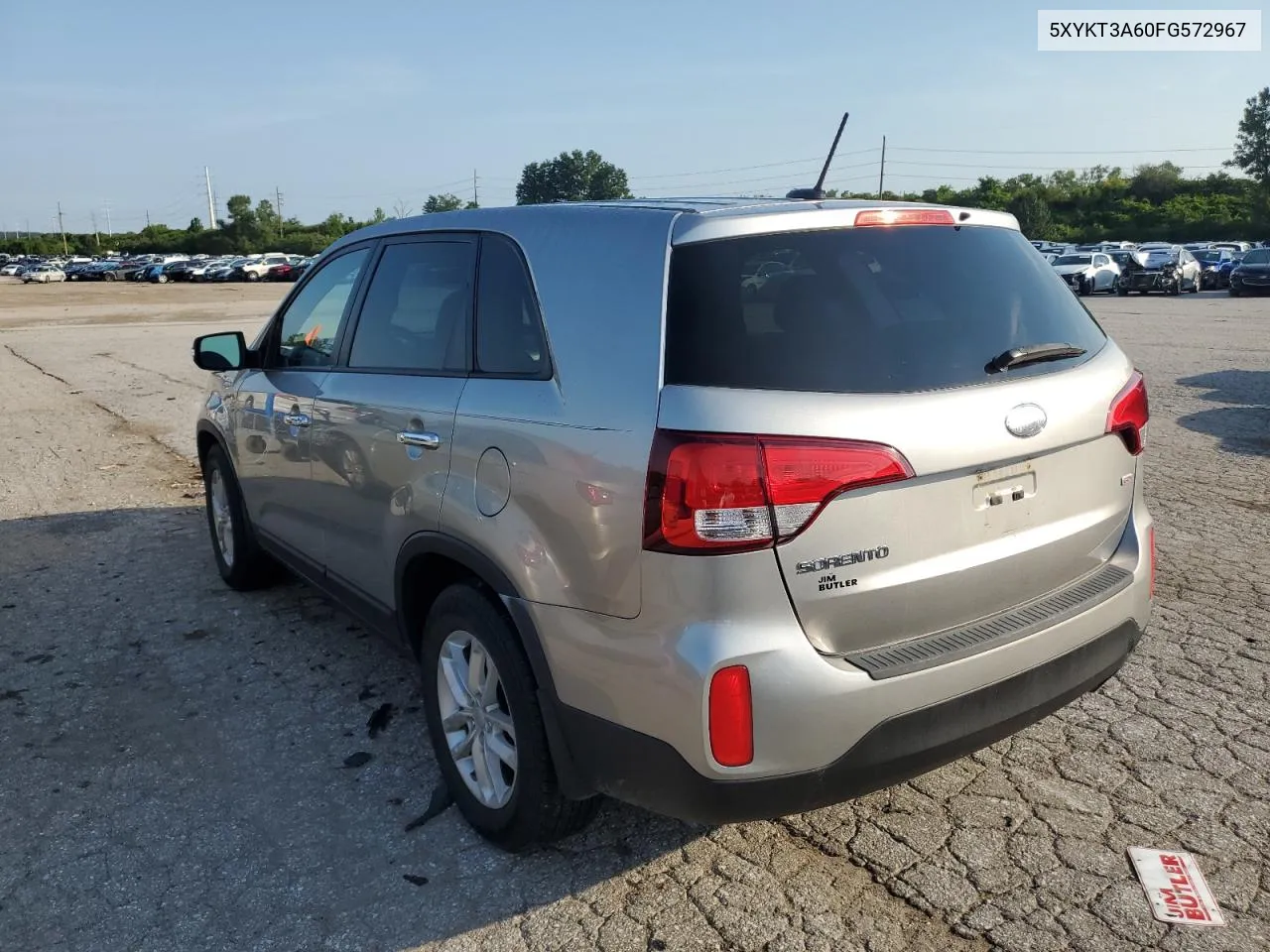 5XYKT3A60FG572967 2015 Kia Sorento Lx