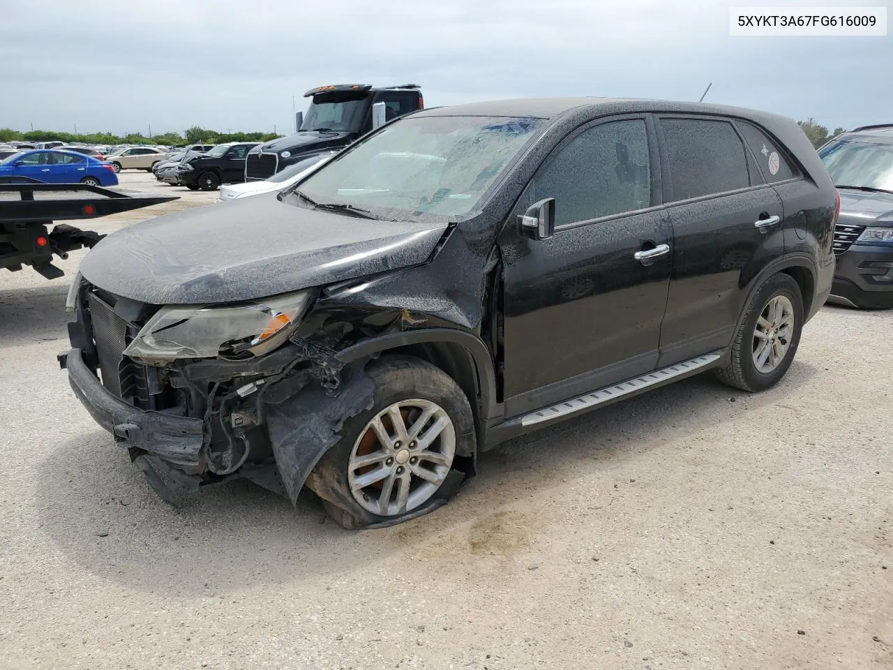 5XYKT3A67FG616009 2015 Kia Sorento Lx