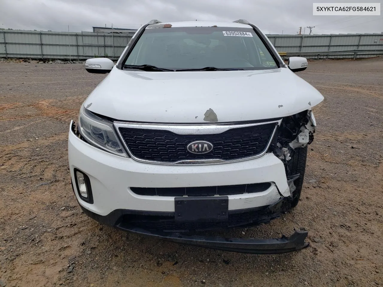 5XYKTCA62FG584621 2015 Kia Sorento Lx