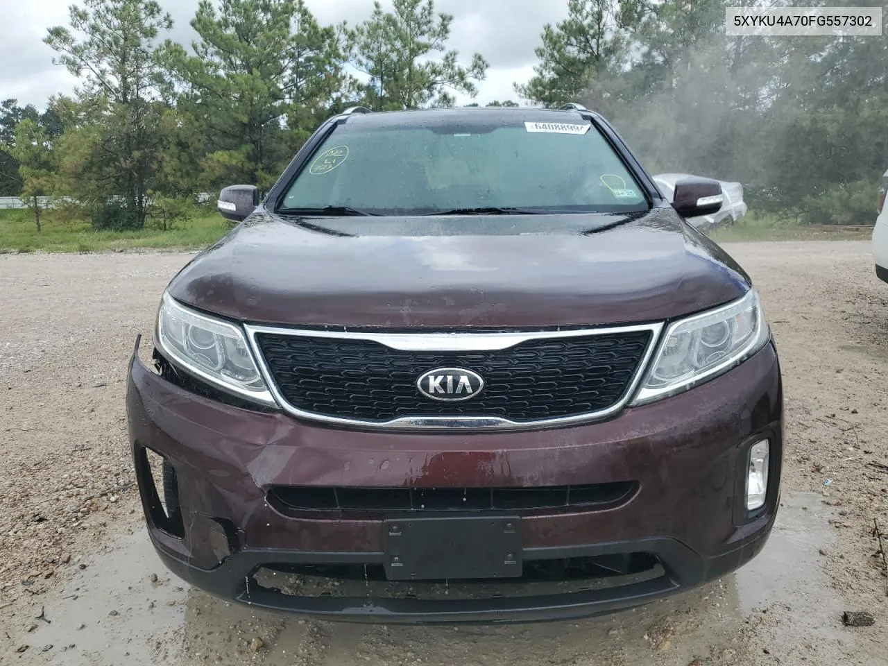 2015 Kia Sorento Ex VIN: 5XYKU4A70FG557302 Lot: 64088994