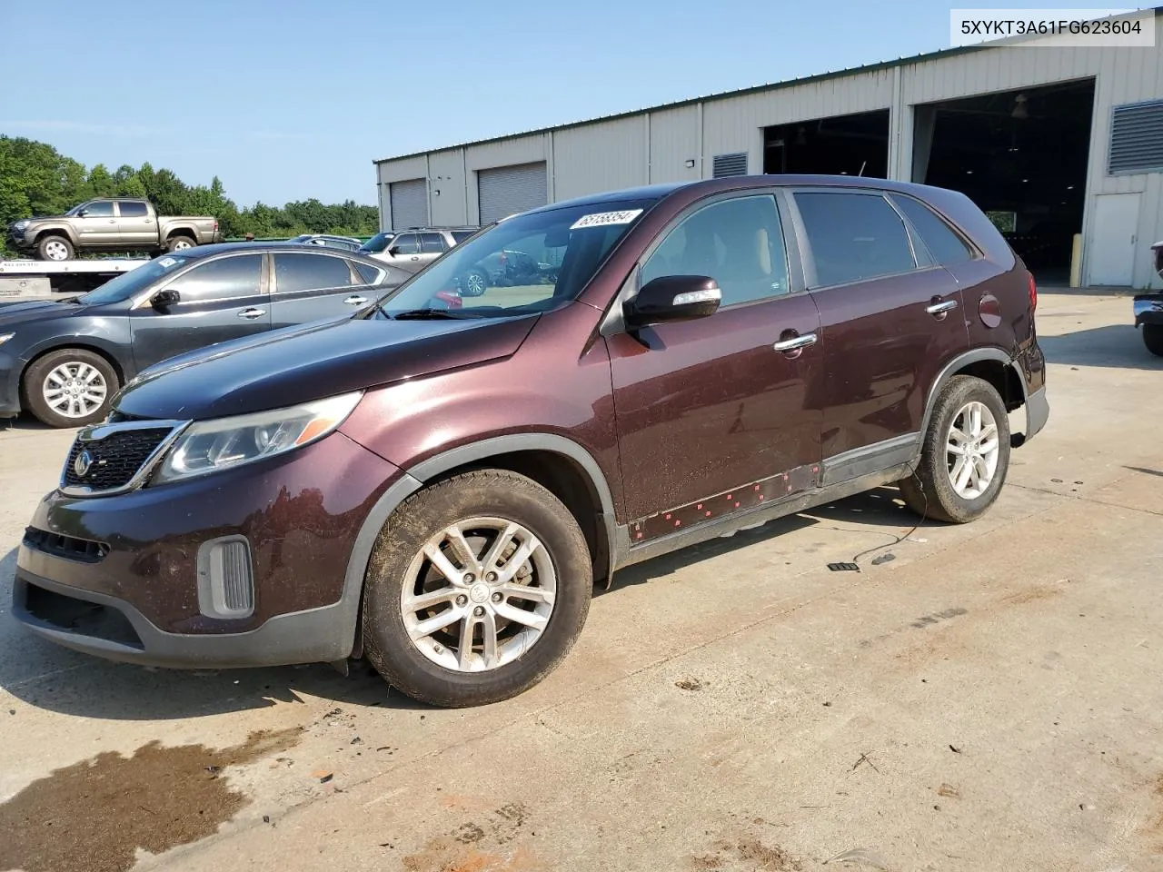 5XYKT3A61FG623604 2015 Kia Sorento Lx