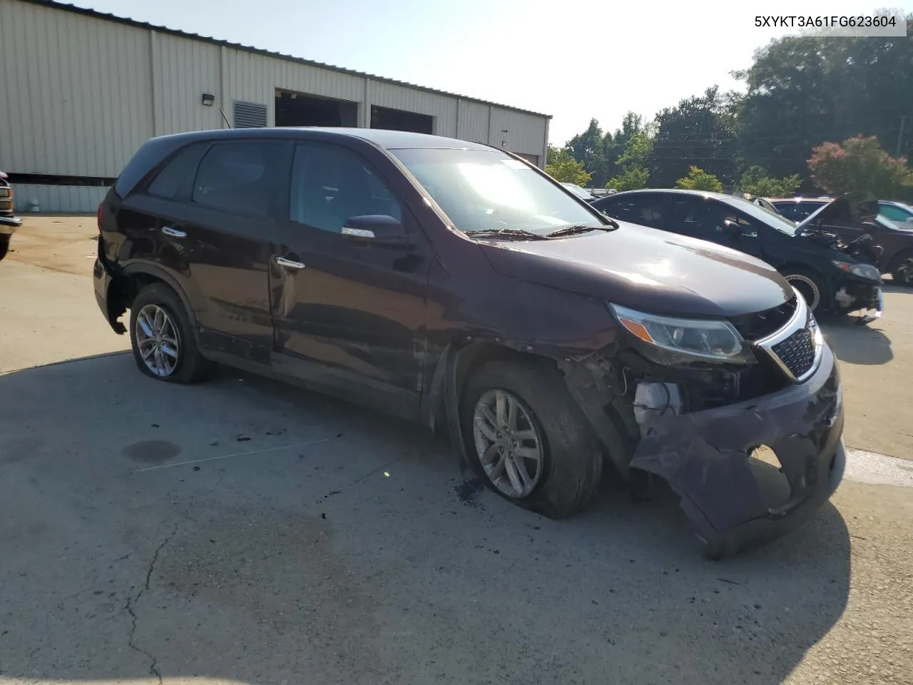 5XYKT3A61FG623604 2015 Kia Sorento Lx