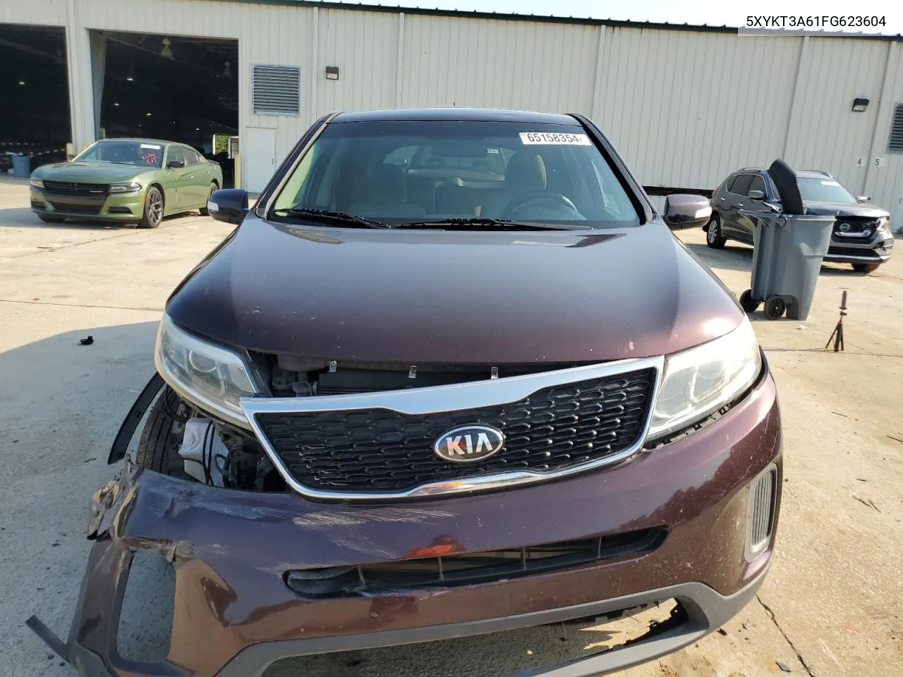 5XYKT3A61FG623604 2015 Kia Sorento Lx